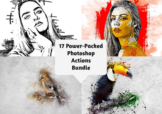 17 Power-Packed Photoshop Actions Bundle - Photoboto