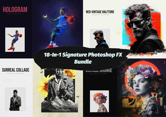 18-In-1 Signature Photoshop FX Bundle - Photoboto