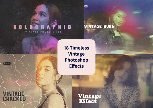 18 Timeless Vintage Photoshop Effects - Photoboto