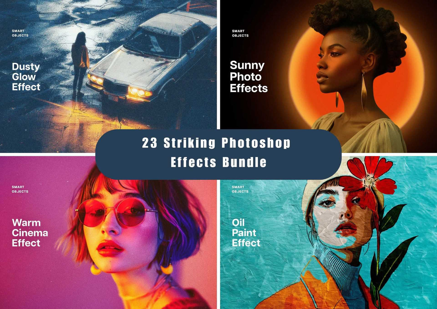 23 Striking Photoshop Effects Bundle - Photoboto