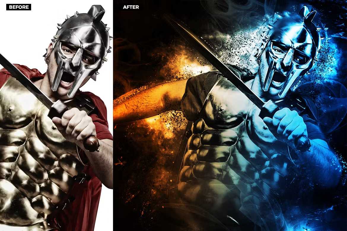 22-In-1 Epic Photoshop Actions Bundle - Photoboto