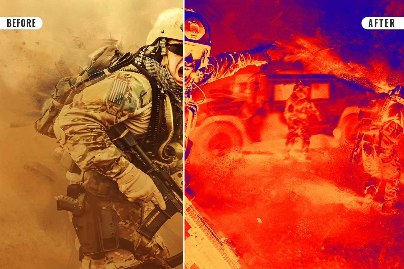 26 Mix Media Photoshop Templates Bundle - Photoboto