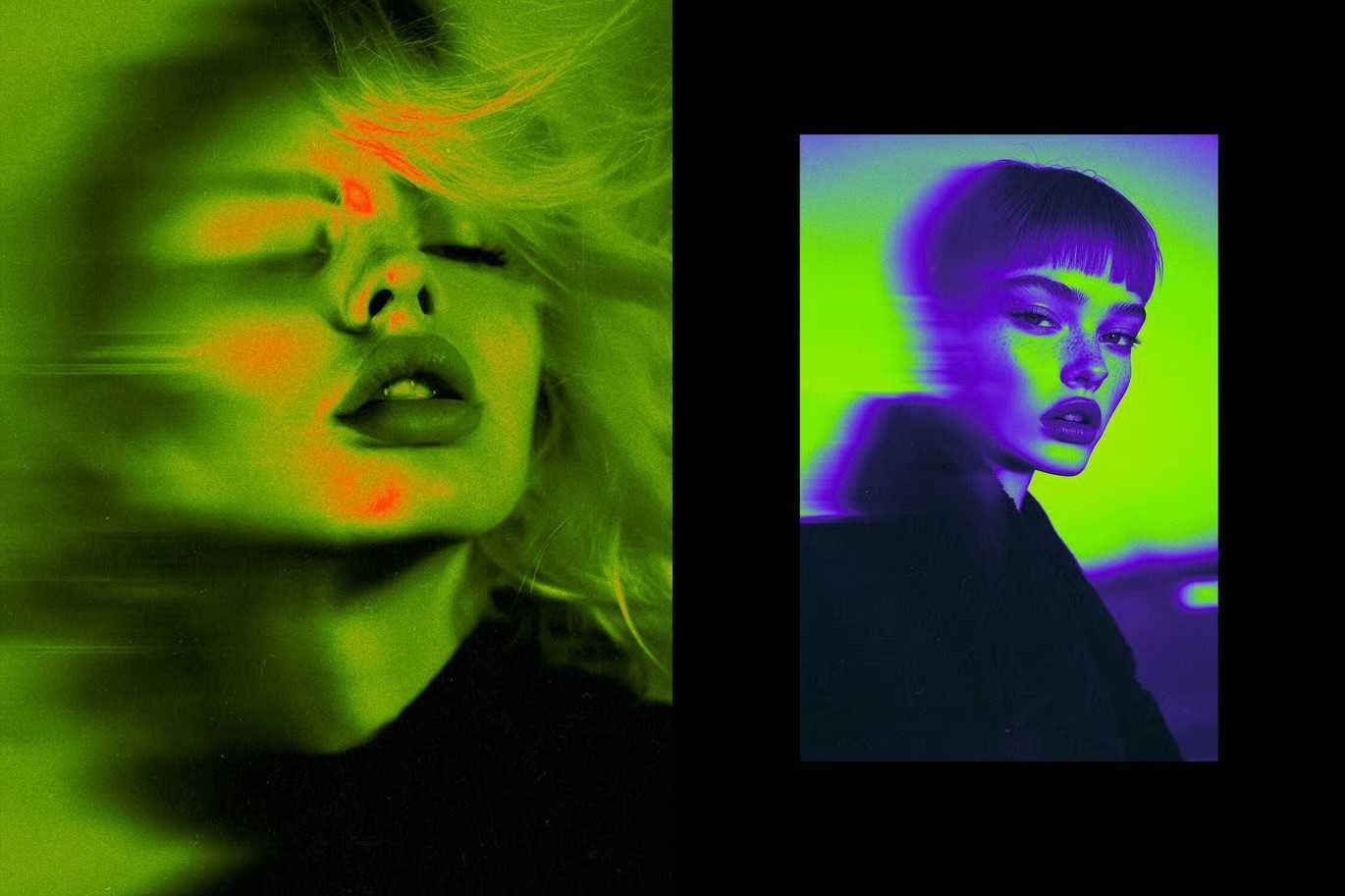 23-In-1 Cyber Tech Photoshop Effects Bundle - Photoboto