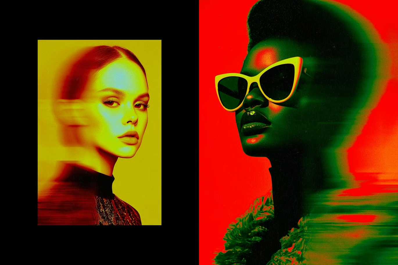 23-In-1 Cyber Tech Photoshop Effects Bundle - Photoboto