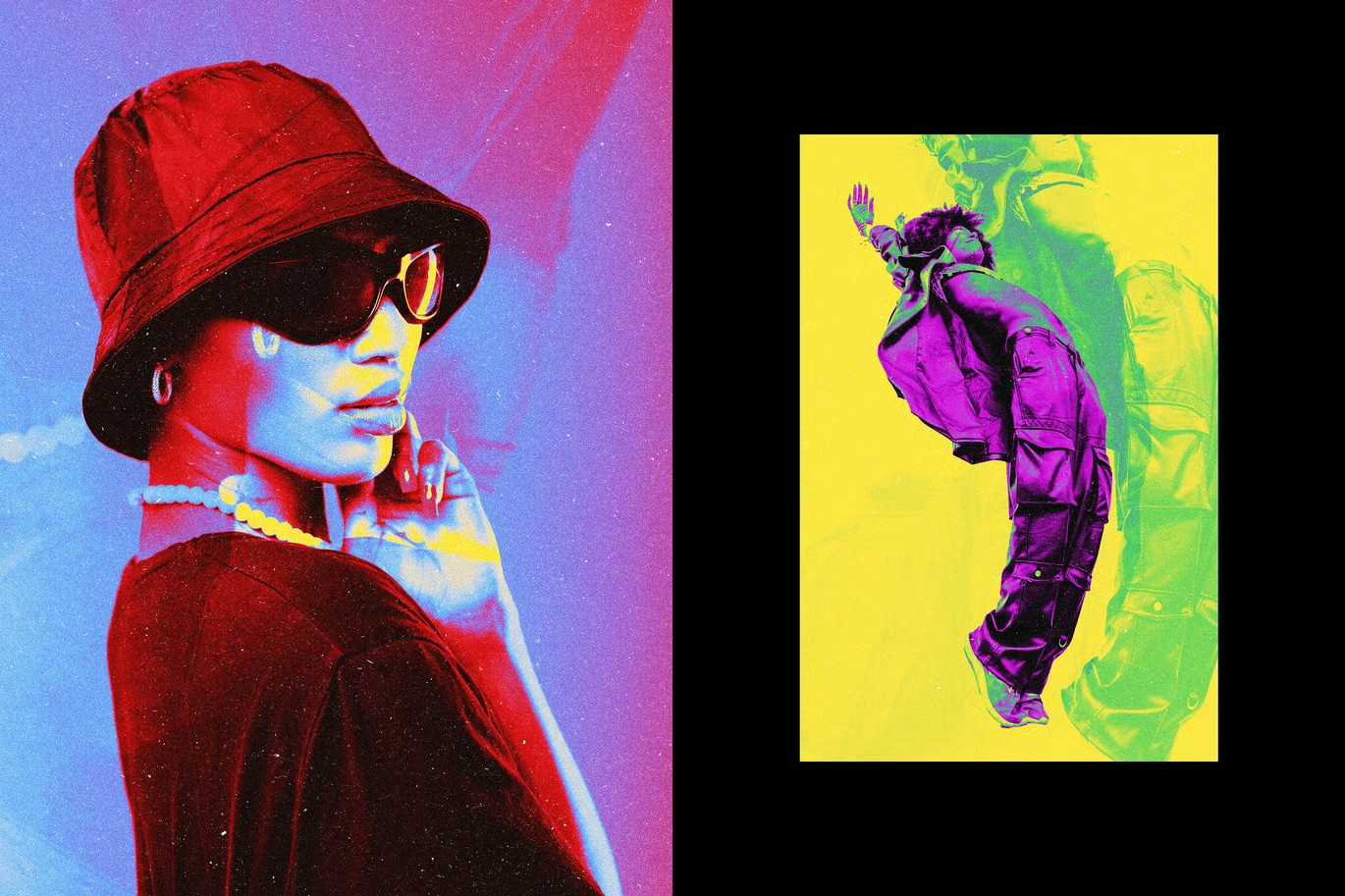 23-In-1 Cyber Tech Photoshop Effects Bundle - Photoboto