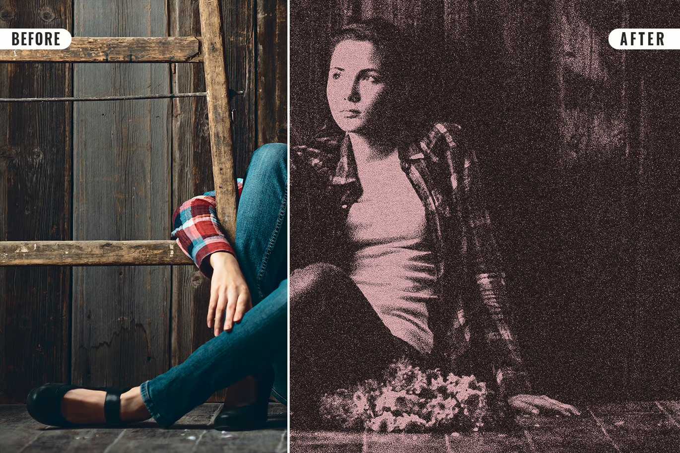 18 Charming Retro Photoshop Templates Bundle - Photoboto