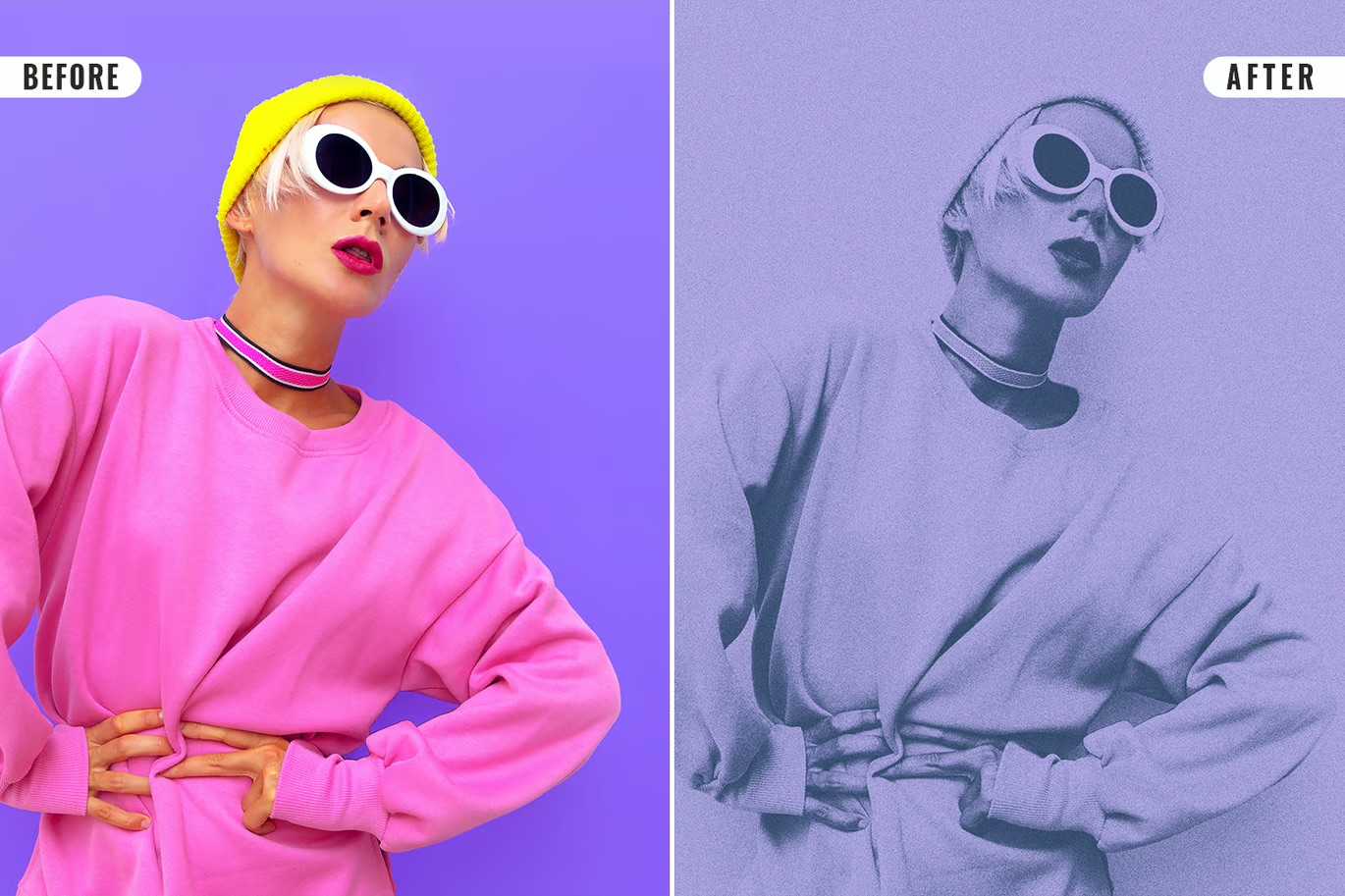 18 Charming Retro Photoshop Templates Bundle - Photoboto