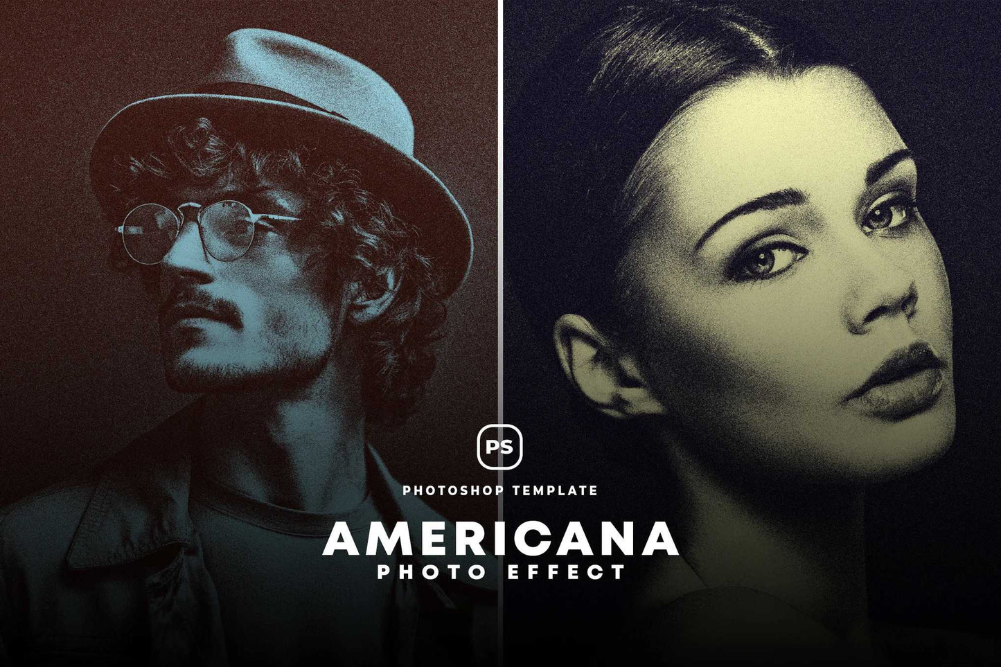 18 Charming Retro Photoshop Templates Bundle - Photoboto