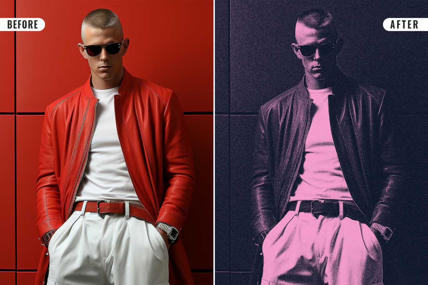 18 Charming Retro Photoshop Templates Bundle - Photoboto