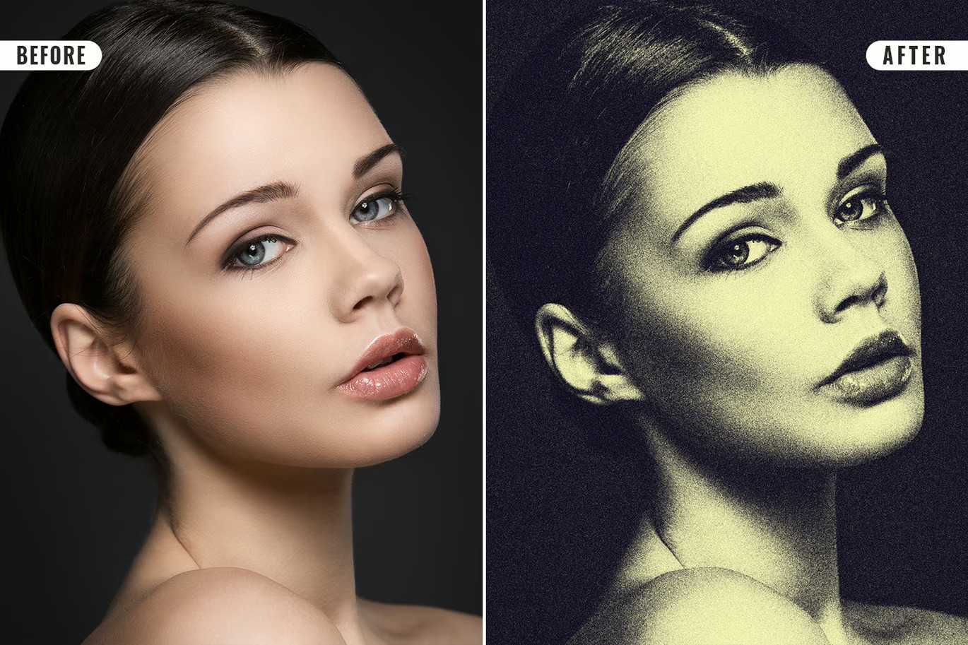 18 Charming Retro Photoshop Templates Bundle - Photoboto