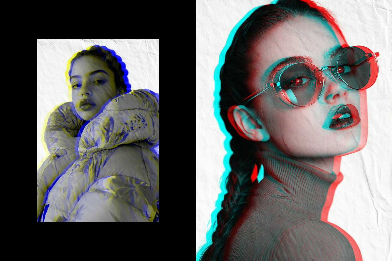 23-In-1 Cyber Tech Photoshop Effects Bundle - Photoboto