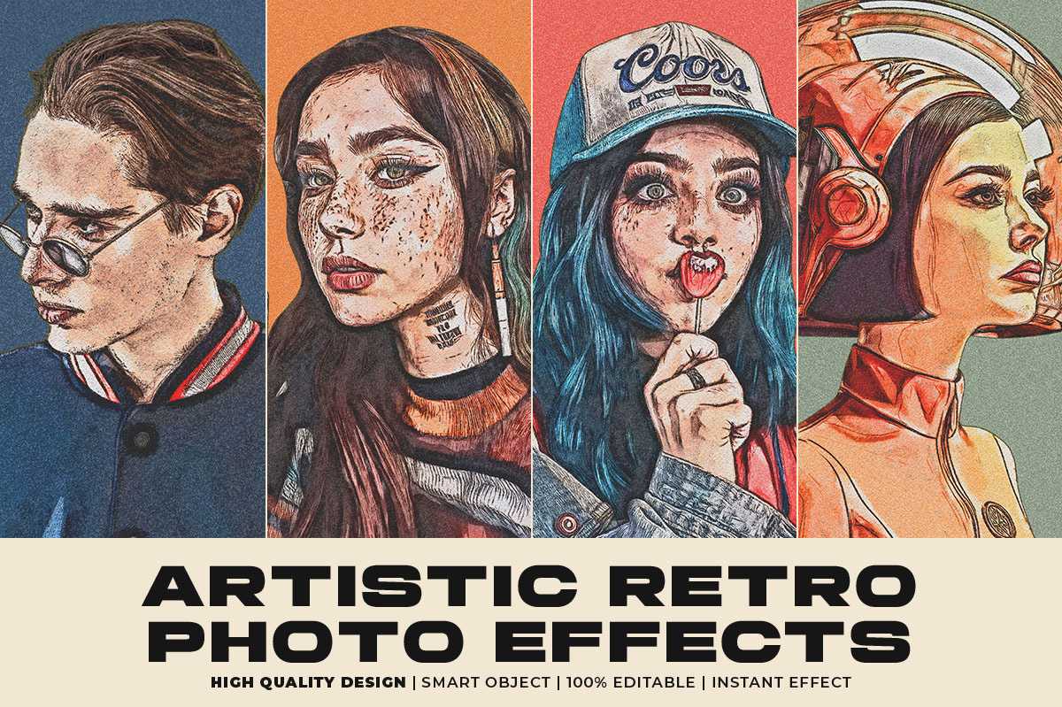 15 Fantastical Photoshop Templates Bundle - Photoboto