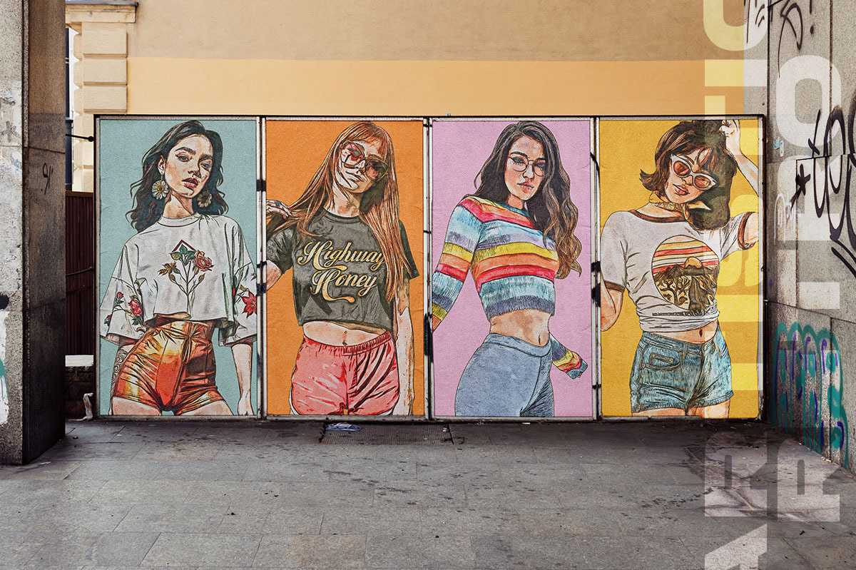 15 Fantastical Photoshop Templates Bundle - Photoboto