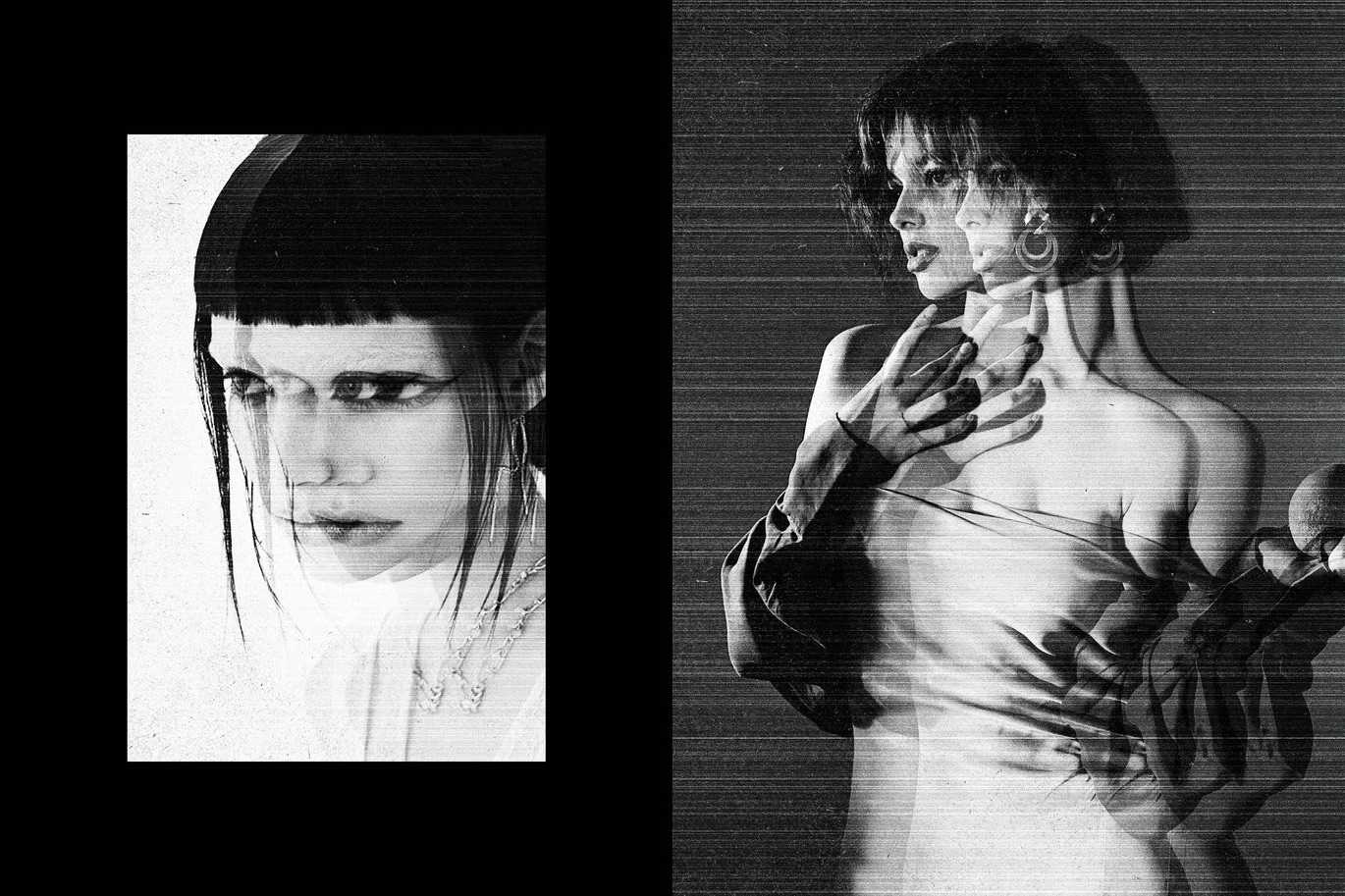 23-In-1 Cyber Tech Photoshop Effects Bundle - Photoboto