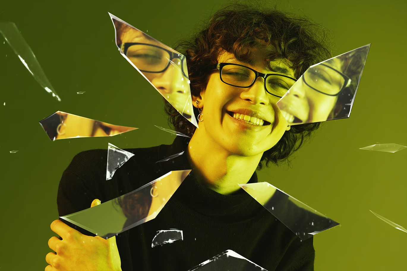 21-In-1 Broken Glass Photoshop Templates Bundle - Photoboto