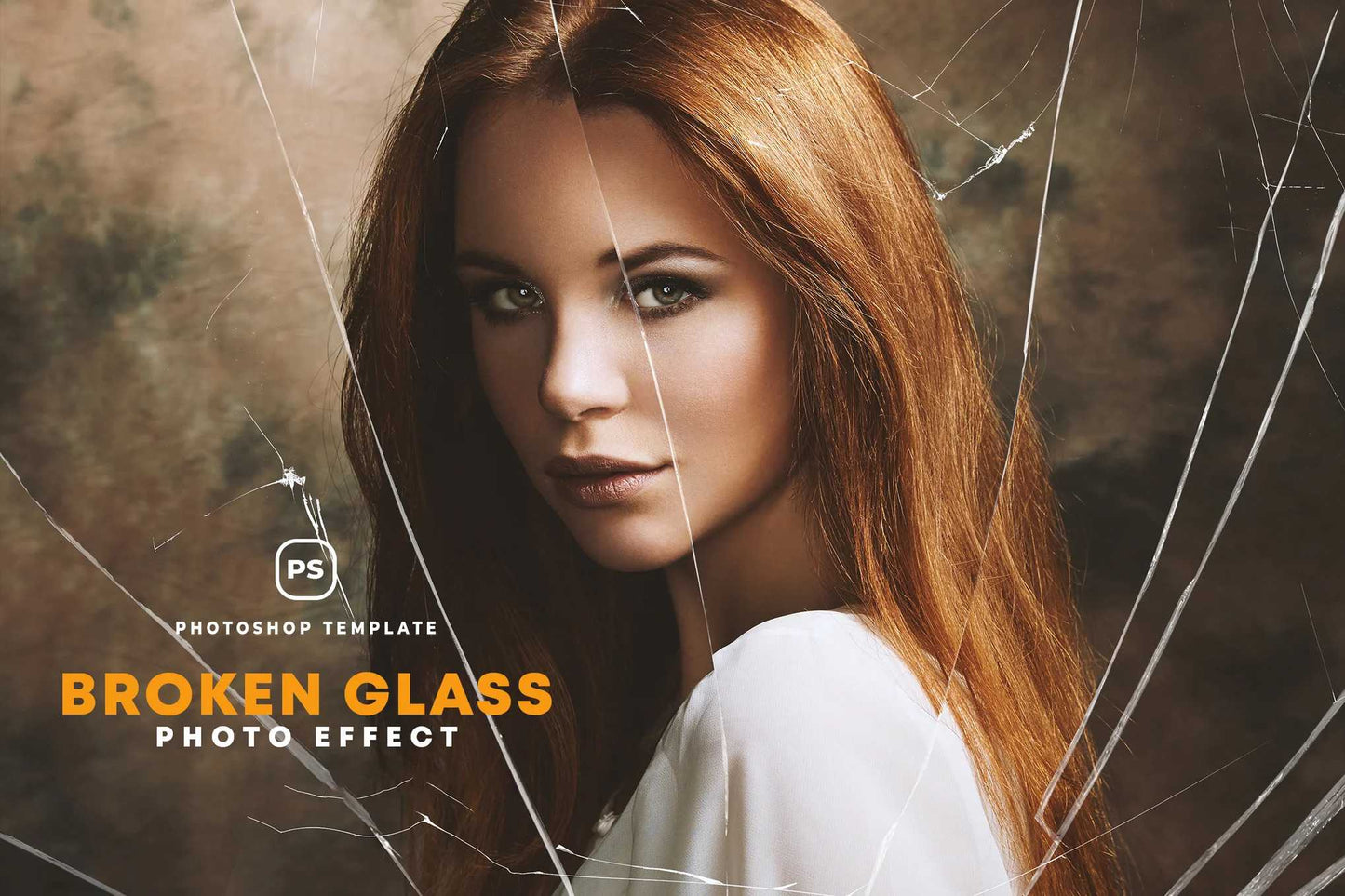 21-In-1 Broken Glass Photoshop Templates Bundle - Photoboto