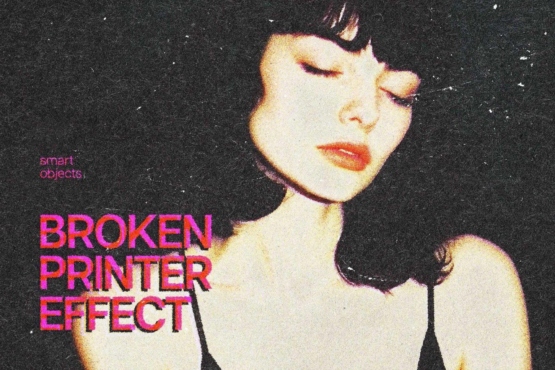 21 Screenprint Photoshop Effects Bundle - Photoboto