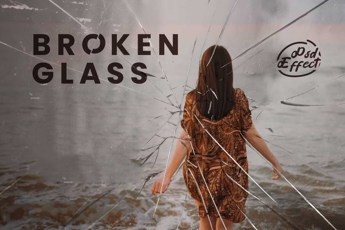 16 Glass Illusions Photoshop Templates Bundle - Photoboto