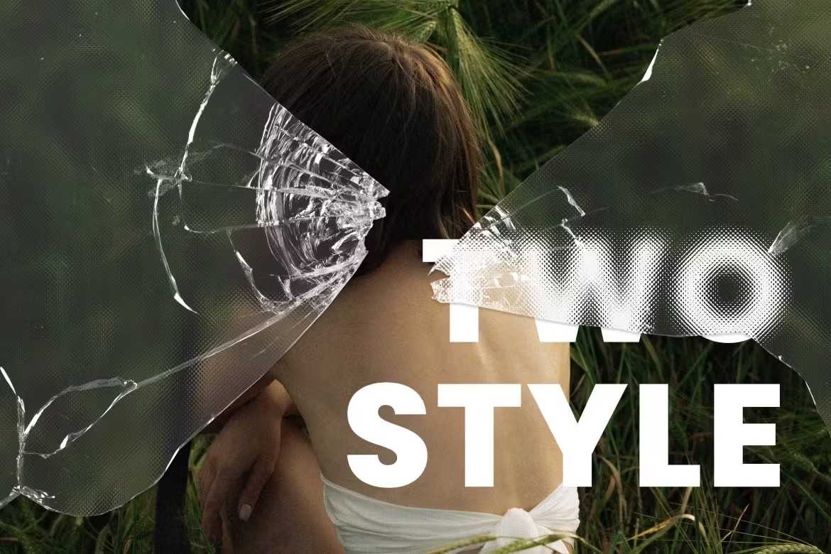 16 Glass Illusions Photoshop Templates Bundle - Photoboto