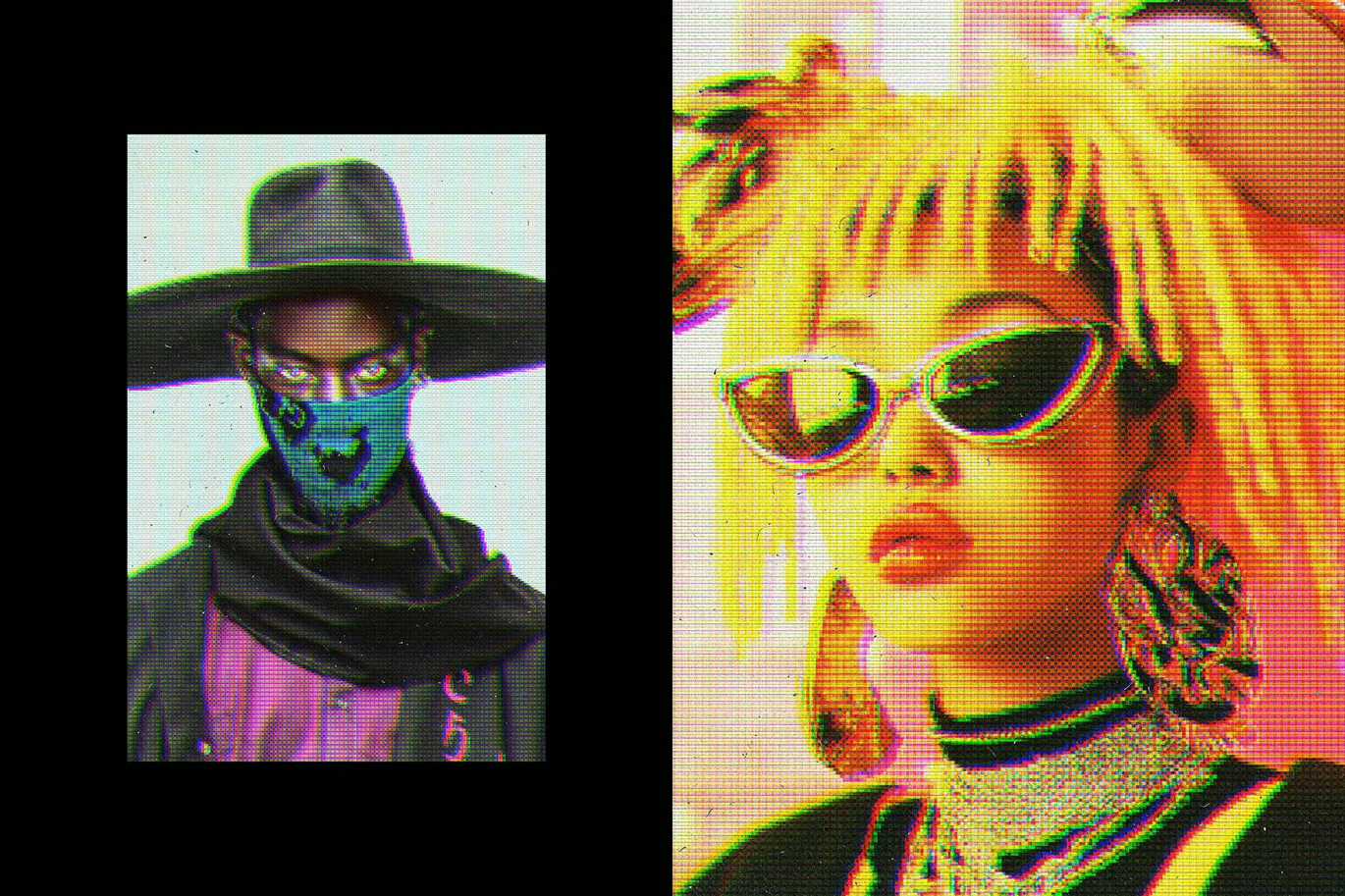 22-In-1 Spectacularly Bold Photoshop Effects Bundle - Photoboto