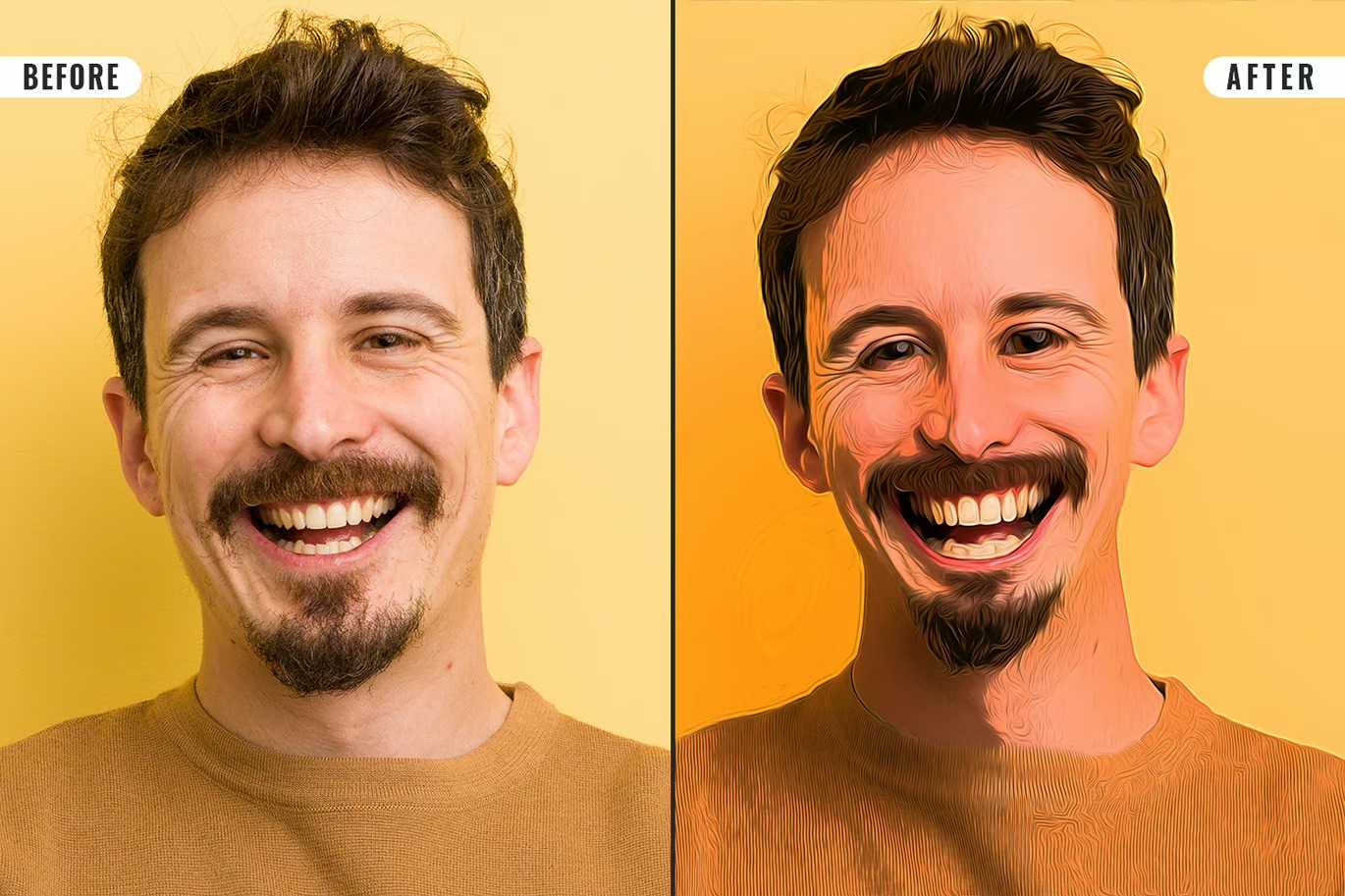 18 Cartoon Photoshop Templates Collection - Photoboto