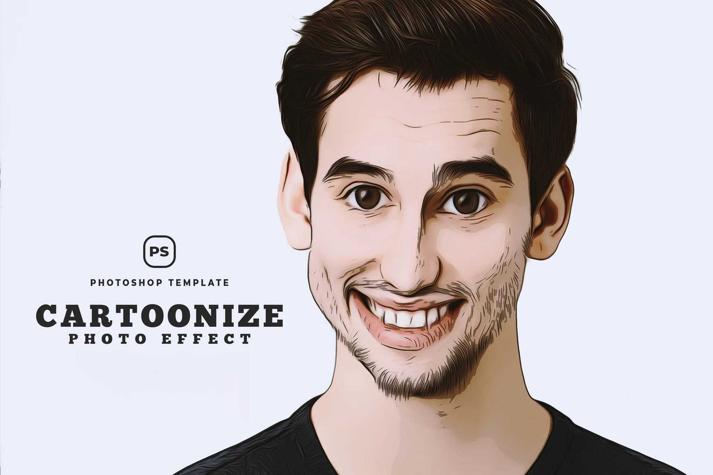 18 Cartoon Photoshop Templates Collection - Photoboto