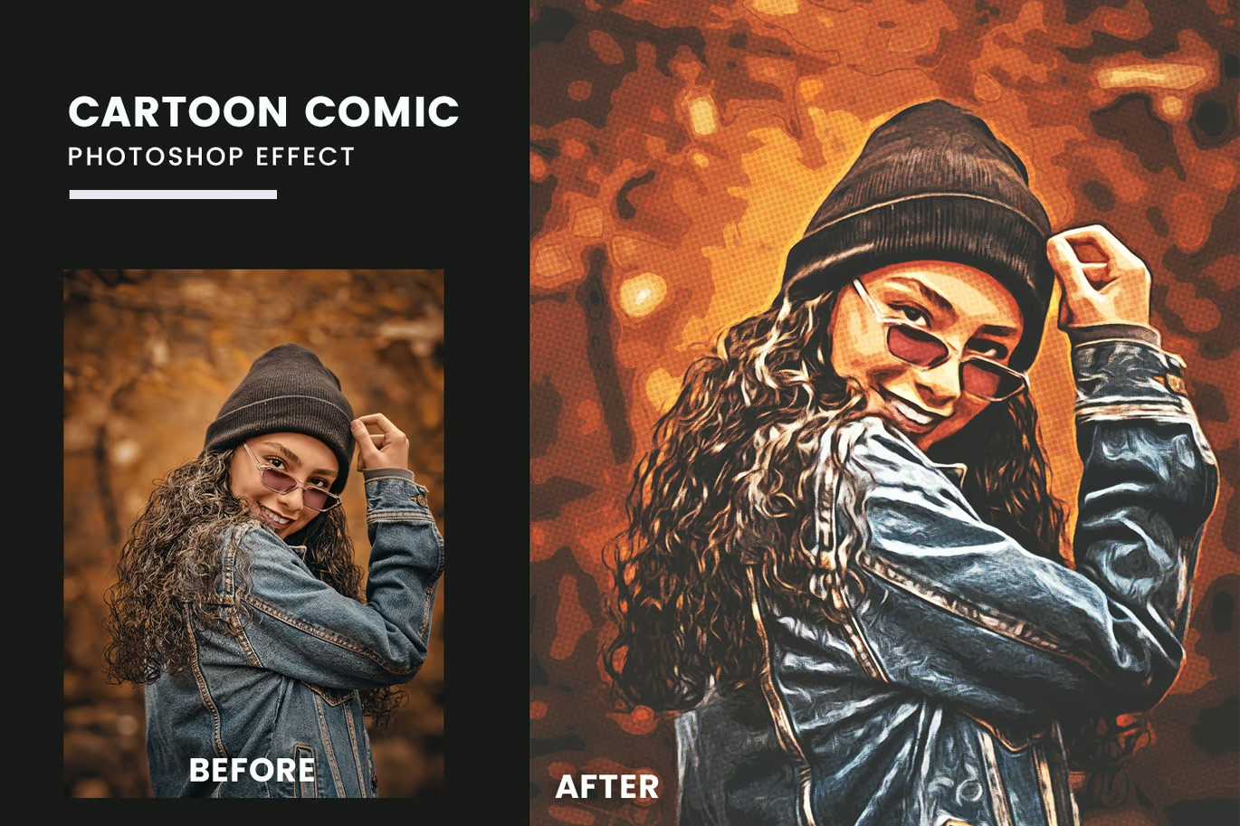 18 Cartoon Photoshop Templates Collection - Photoboto