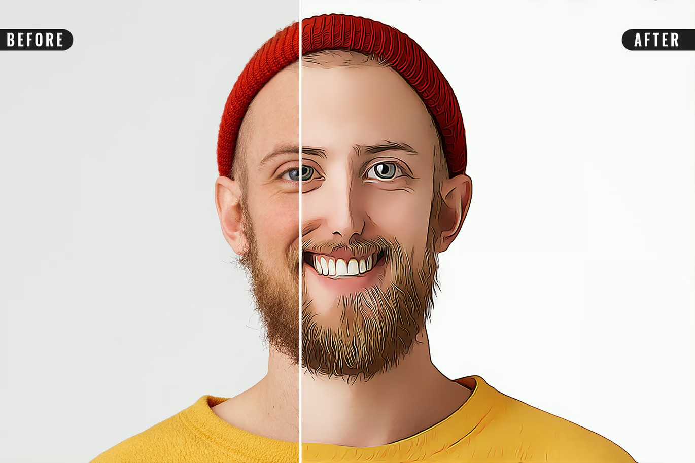 18 Cartoon Photoshop Templates Collection - Photoboto