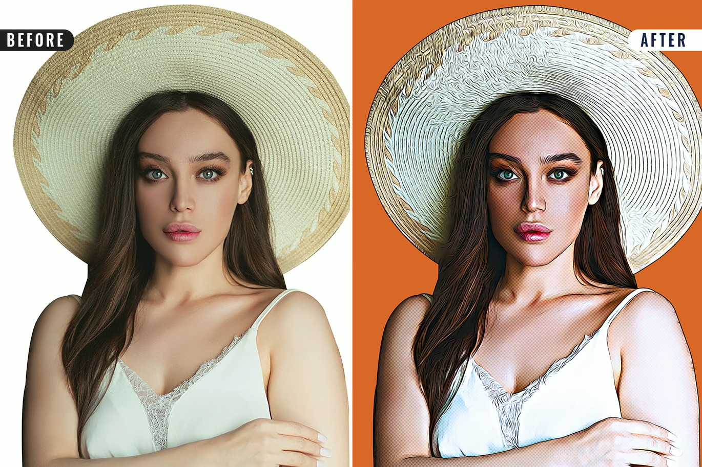 18 Cartoon Photoshop Templates Collection - Photoboto