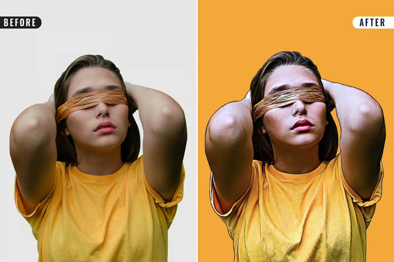 18 Cartoon Photoshop Templates Collection - Photoboto