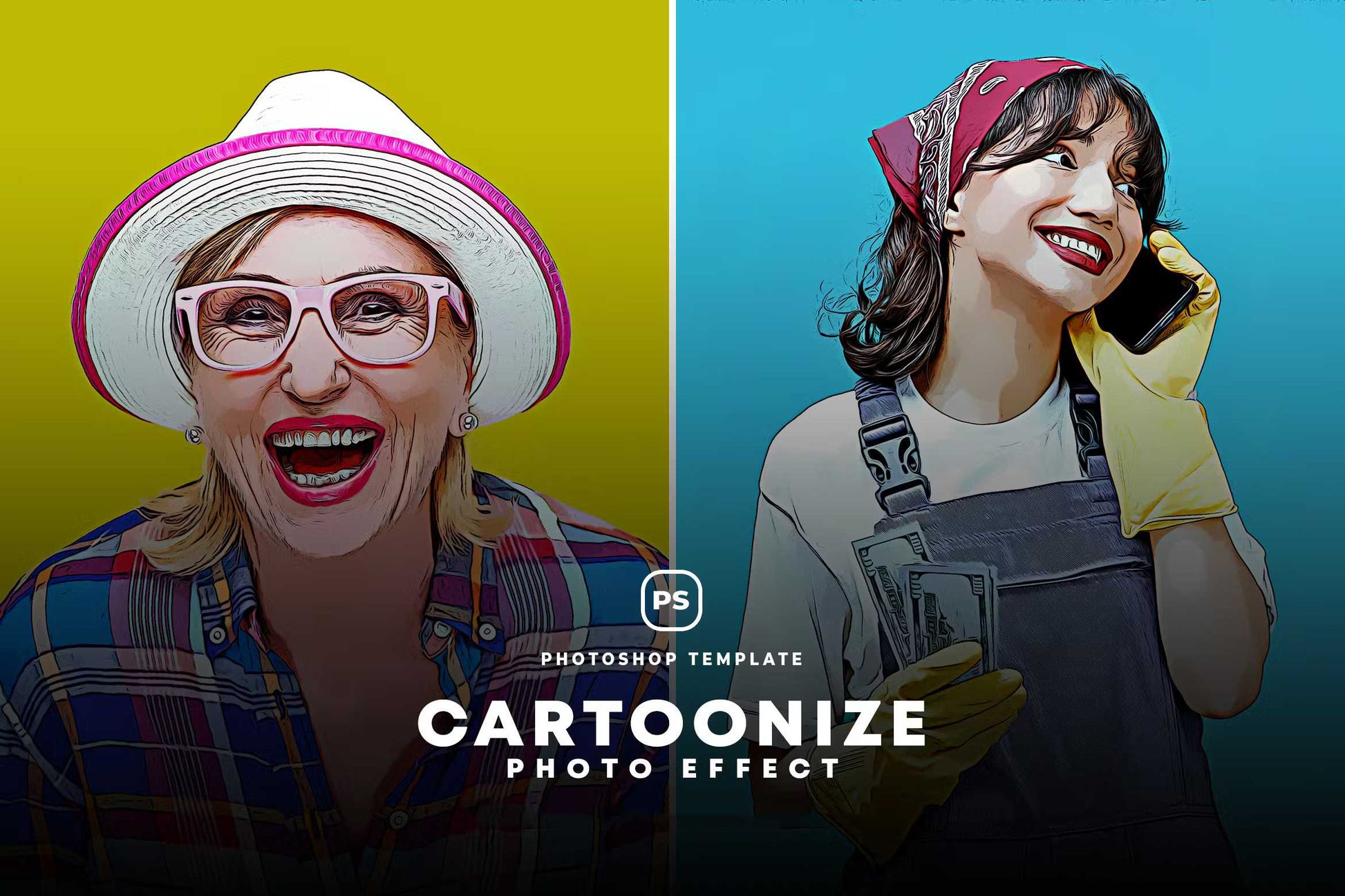 19 Premium Portrait Photoshop Effects Bundle - Photoboto