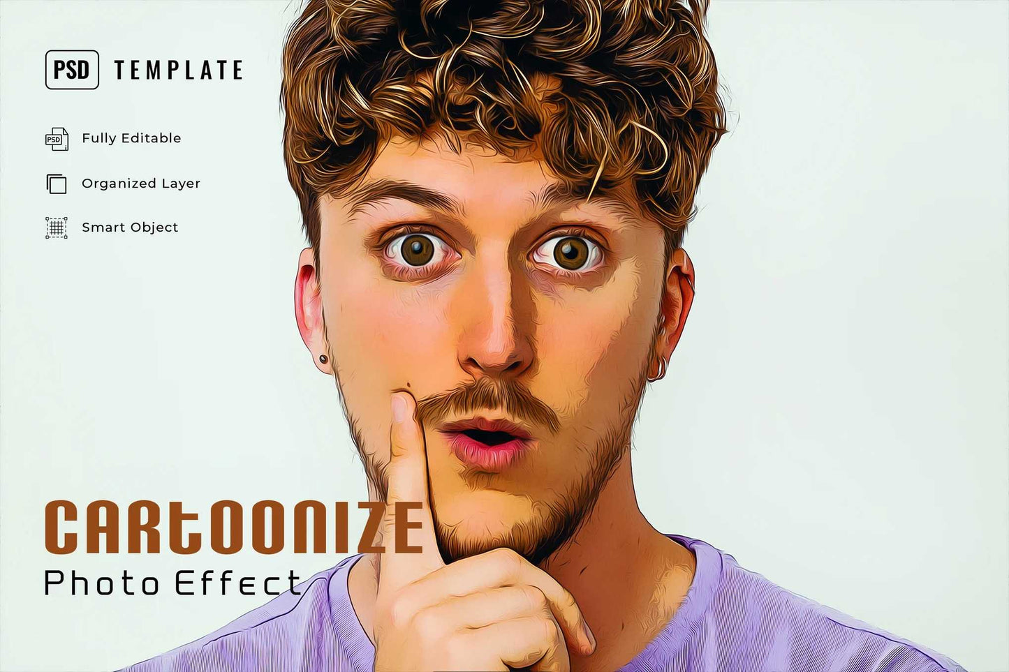 18 Cartoon Photoshop Templates Collection - Photoboto