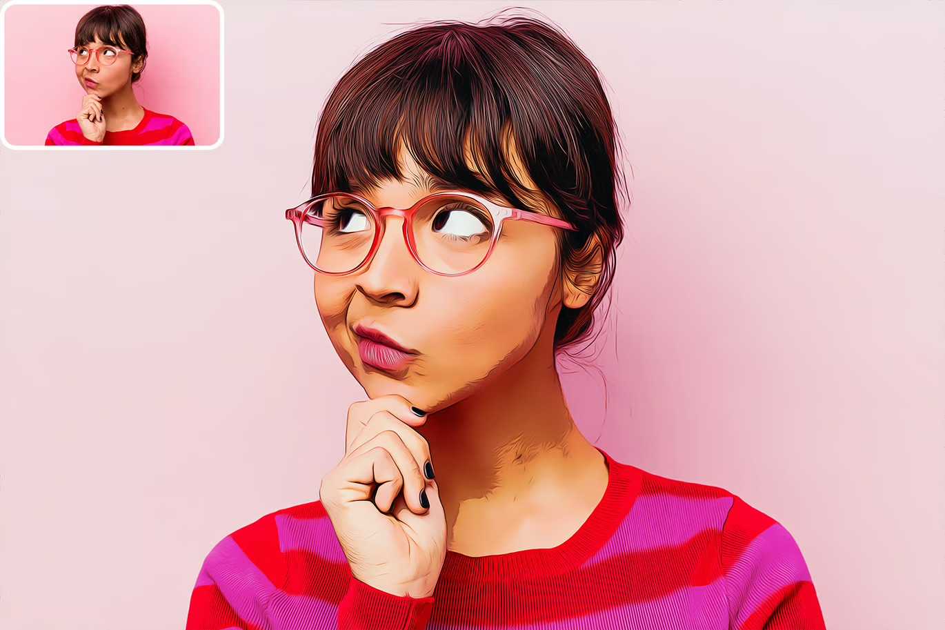 18 Cartoon Photoshop Templates Collection - Photoboto