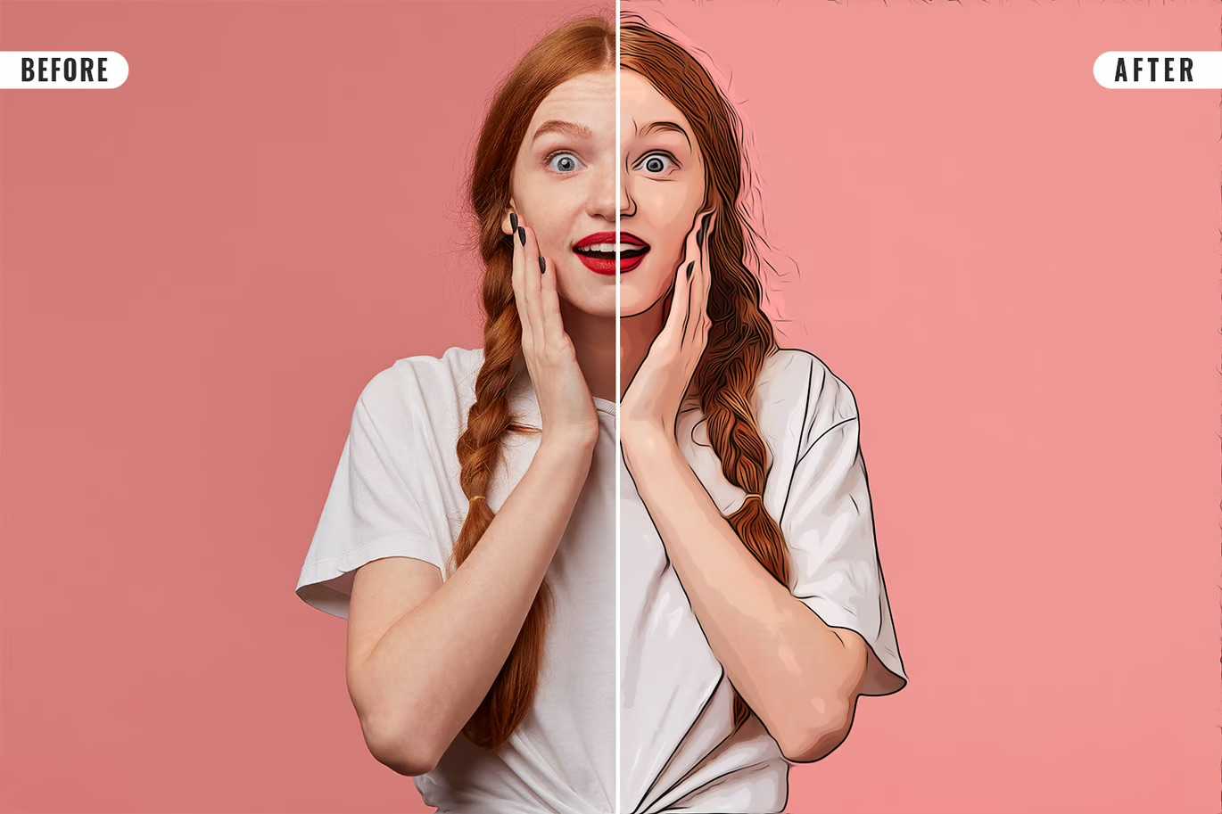 18 Cartoon Photoshop Templates Collection - Photoboto