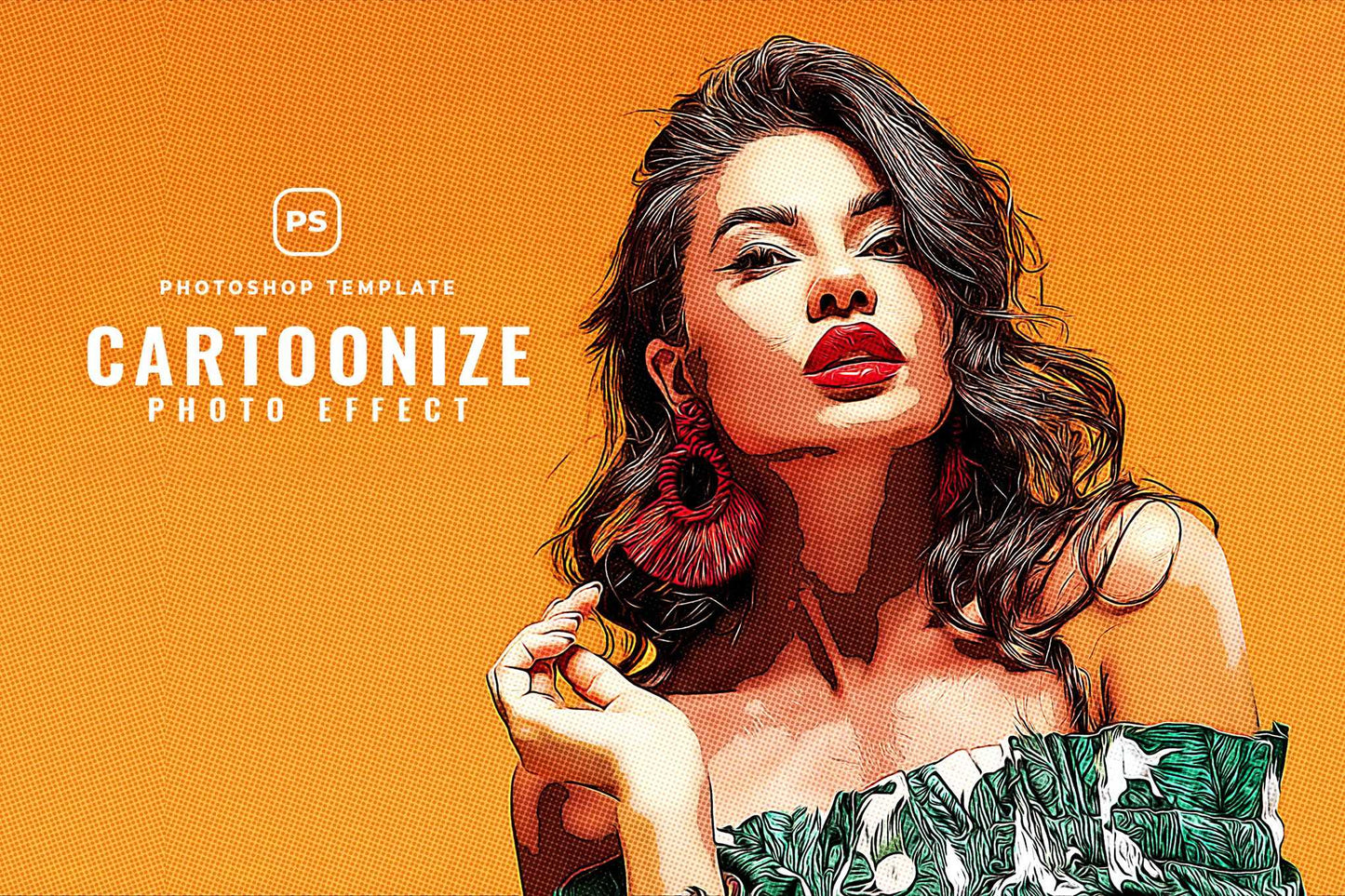 18 Cartoon Photoshop Templates Collection - Photoboto