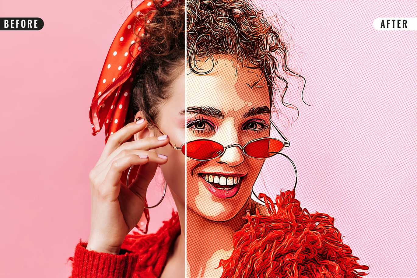 18 Cartoon Photoshop Templates Collection - Photoboto