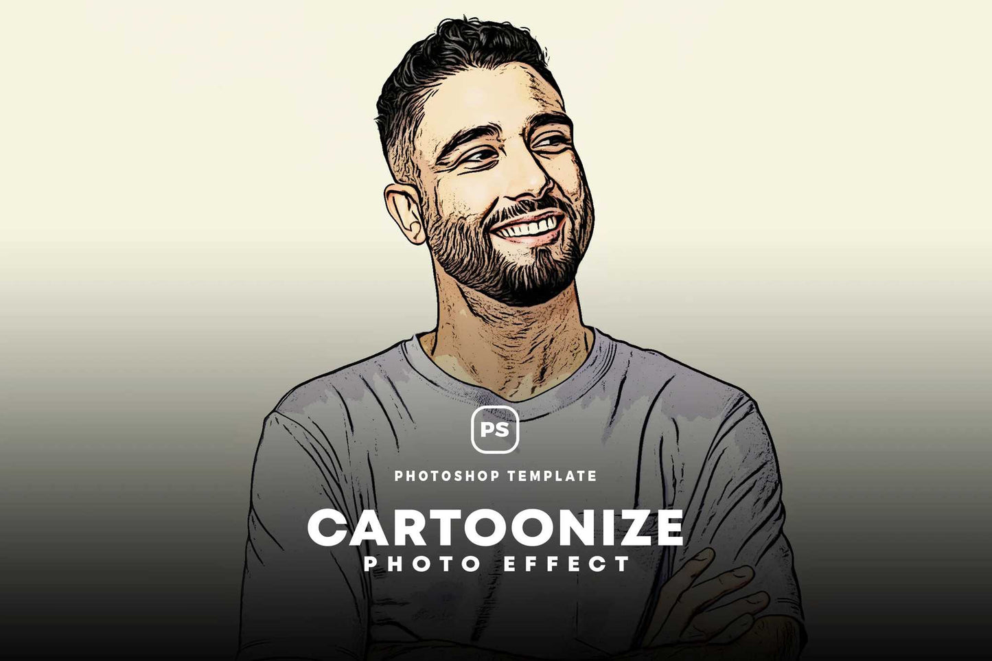 18 Cartoon Photoshop Templates Collection - Photoboto