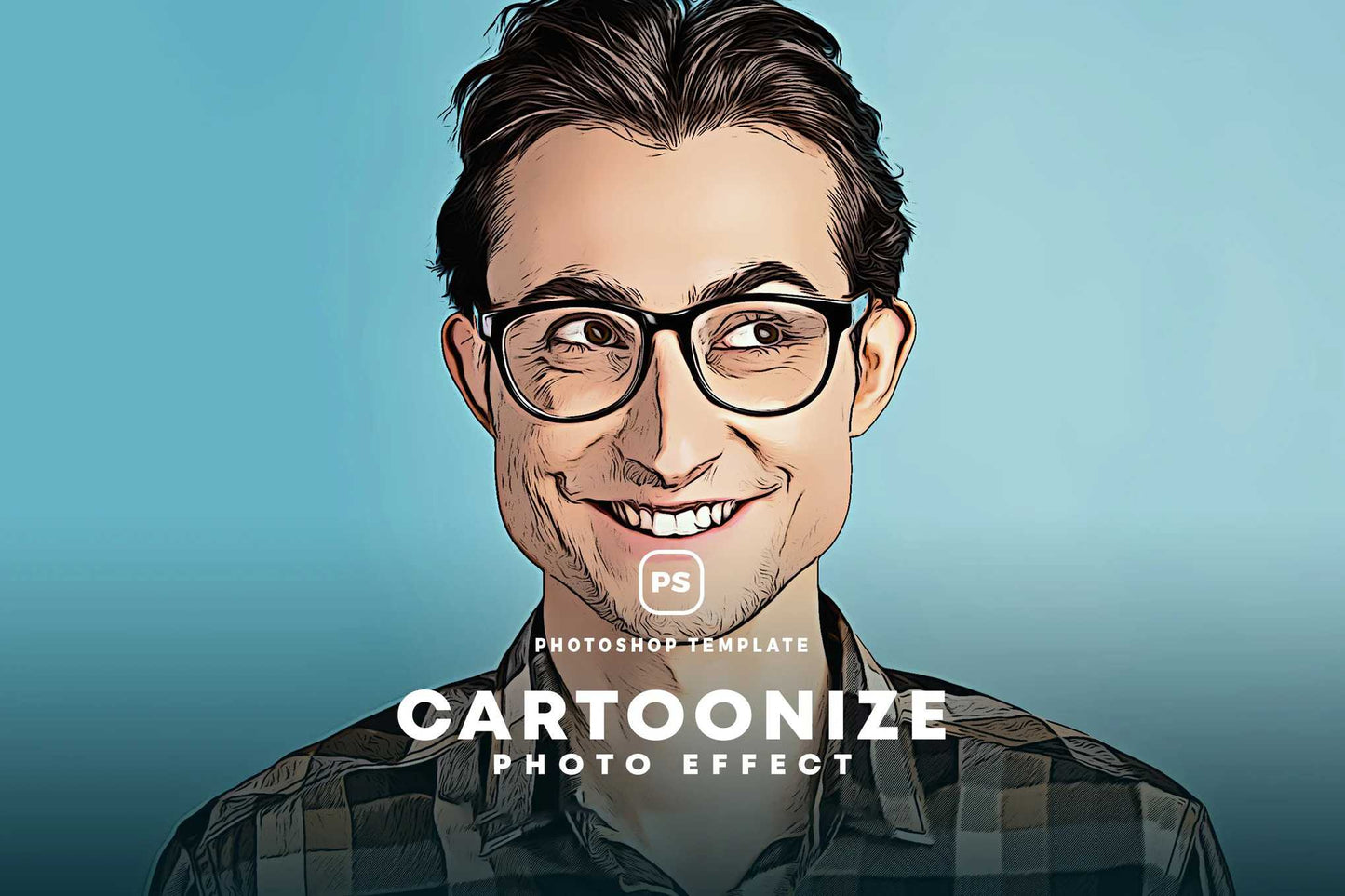 18 Cartoon Photoshop Templates Collection - Photoboto