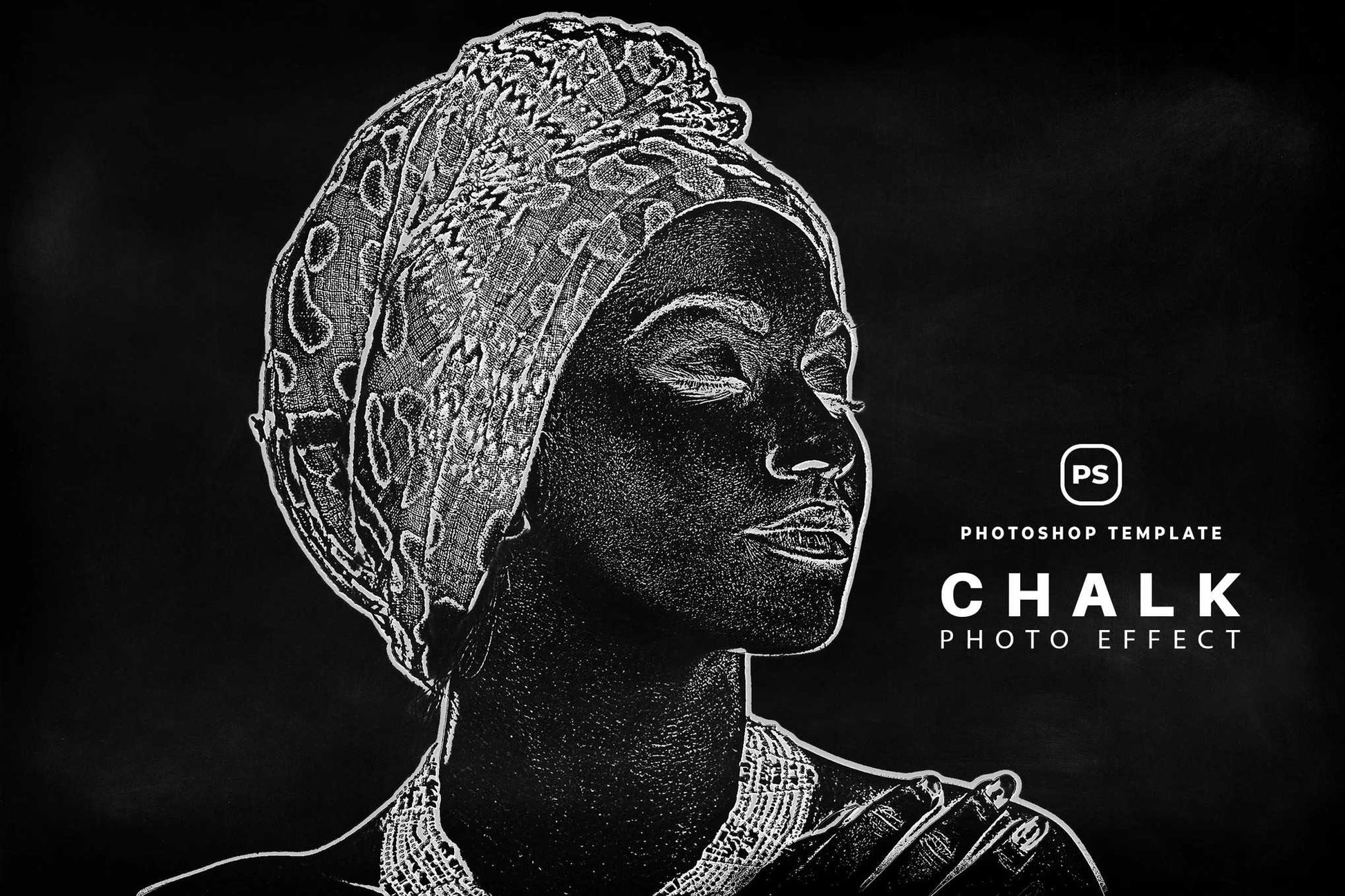 14-In-1 Sensational Chalk Photoshop Effects Bundle - Photoboto