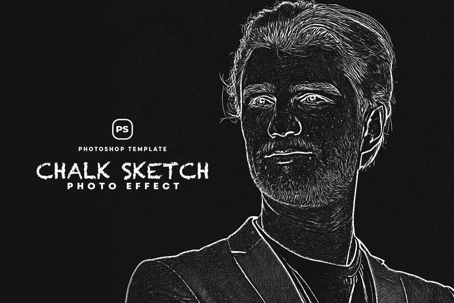 14-In-1 Sensational Chalk Photoshop Effects Bundle - Photoboto