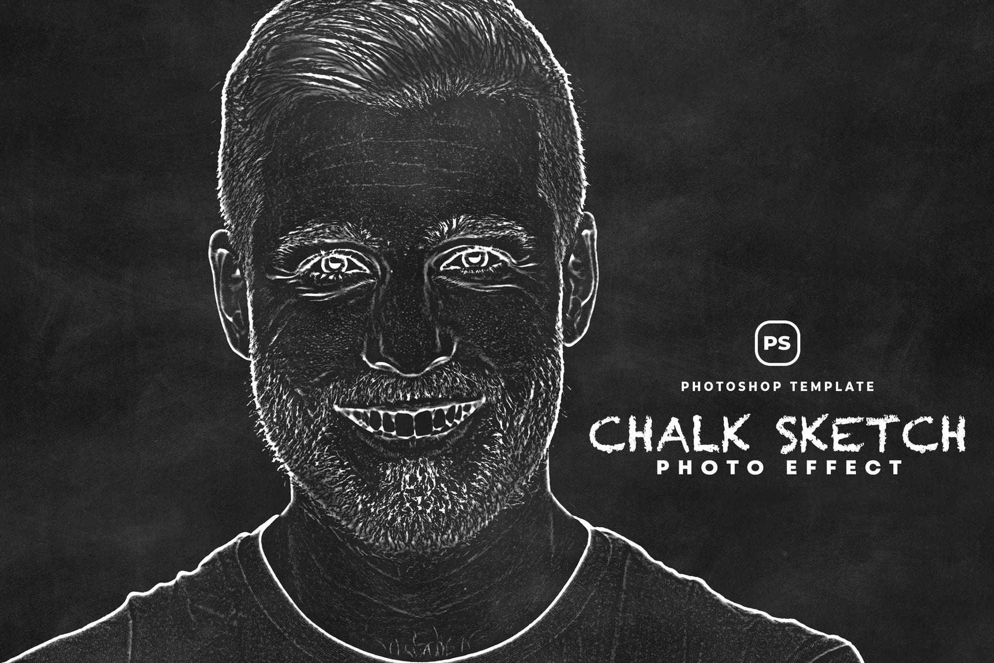 14-In-1 Sensational Chalk Photoshop Effects Bundle - Photoboto