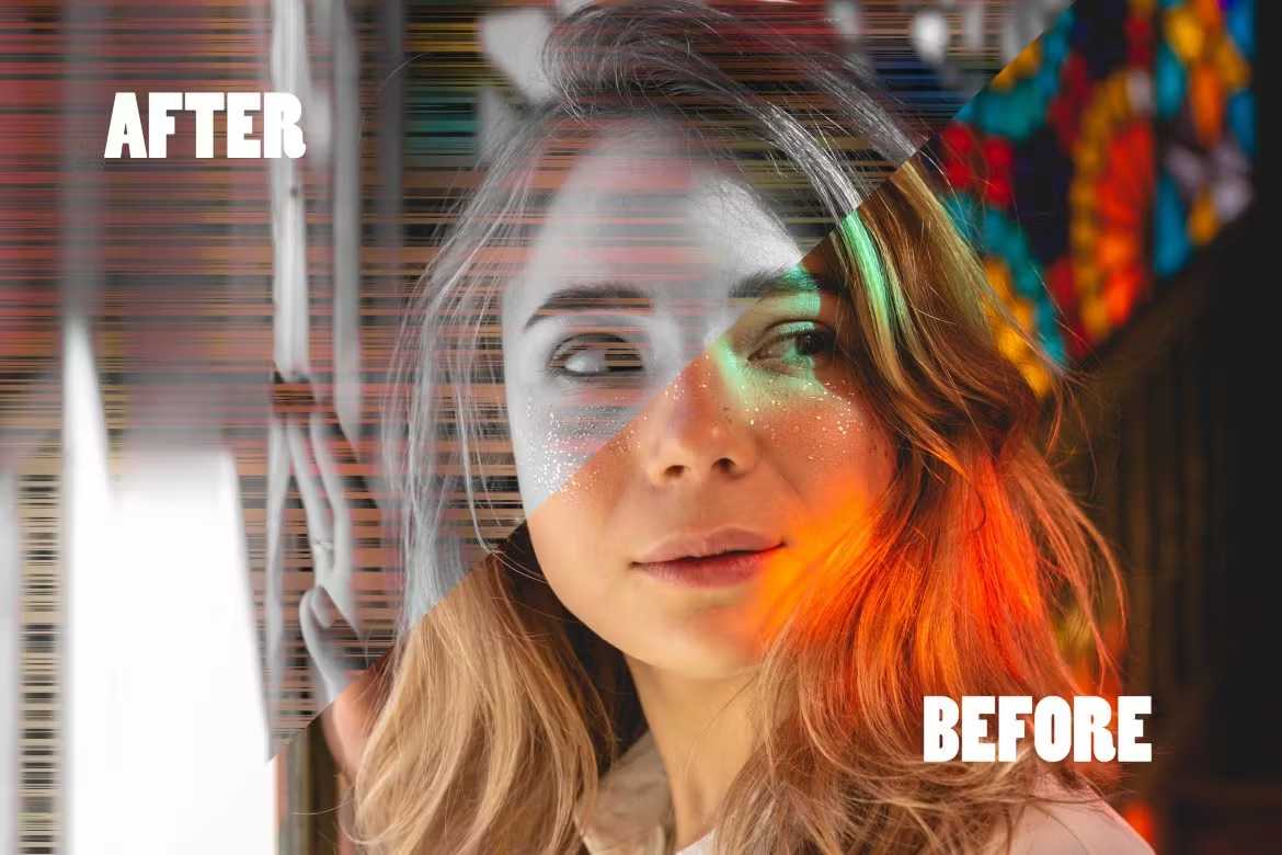 26 Surreal Distortion Photoshop Templates - Photoboto