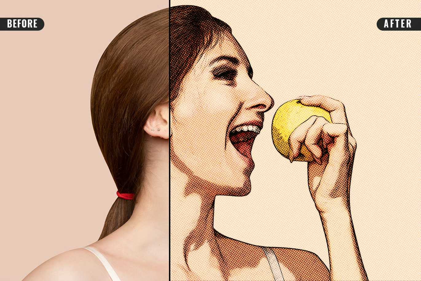 29 Comic Photoshop Templates Collection - Photoboto