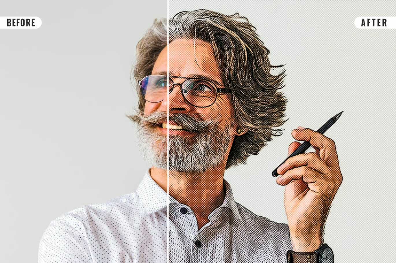 29 Comic Photoshop Templates Collection - Photoboto