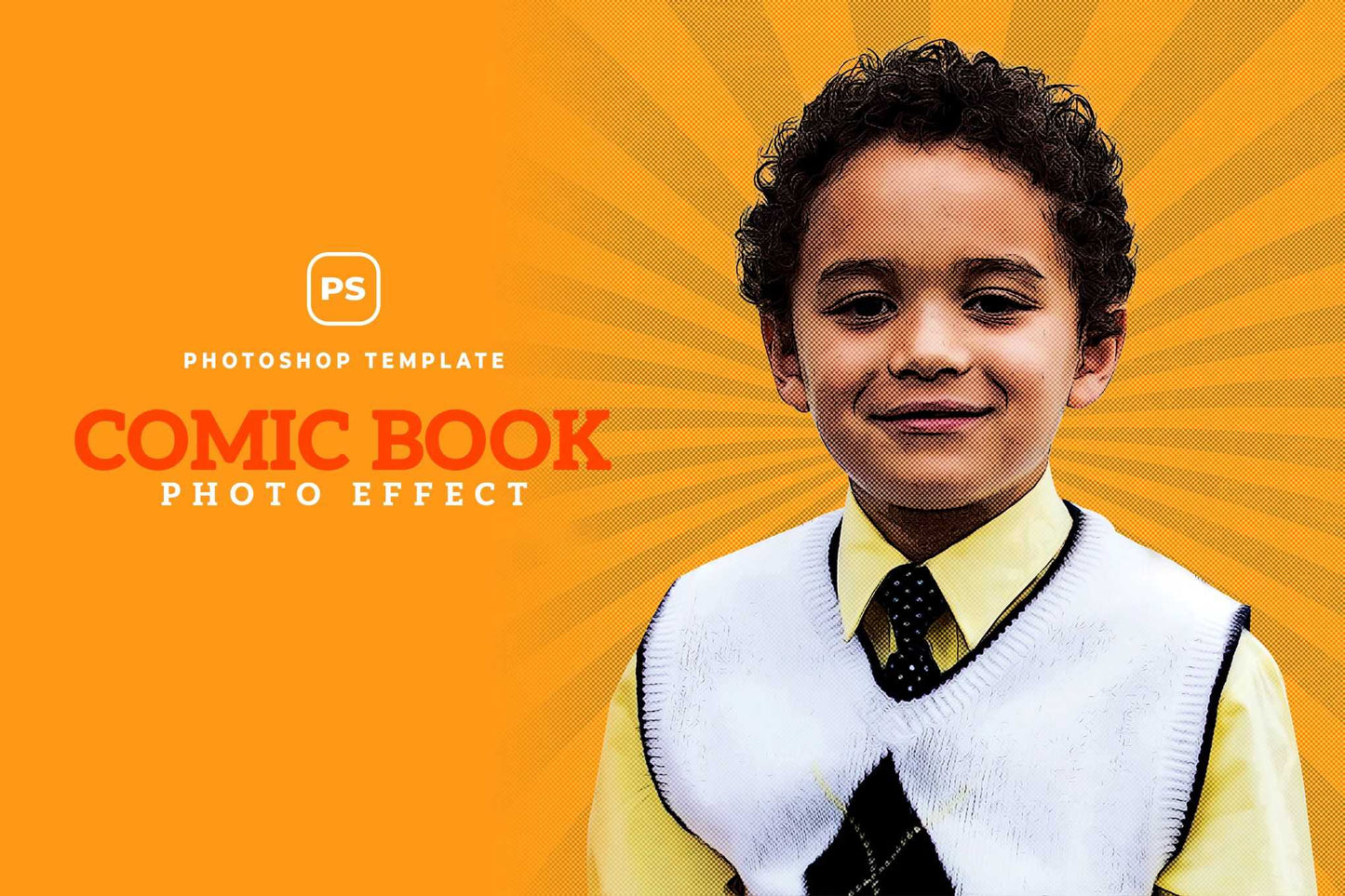 29 Comic Photoshop Templates Collection - Photoboto