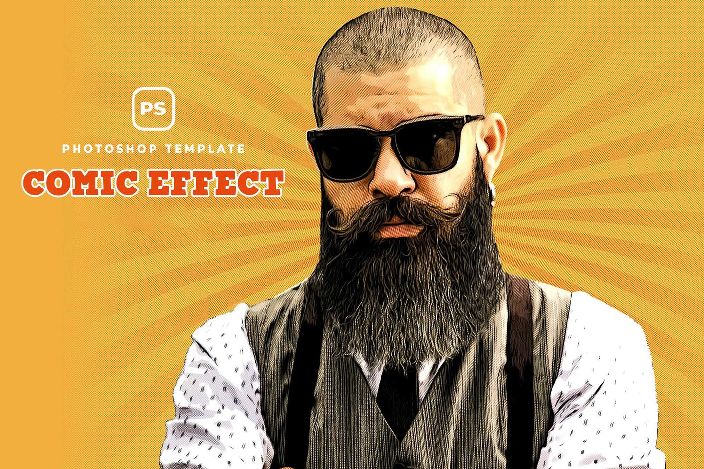 29 Comic Photoshop Templates Collection - Photoboto