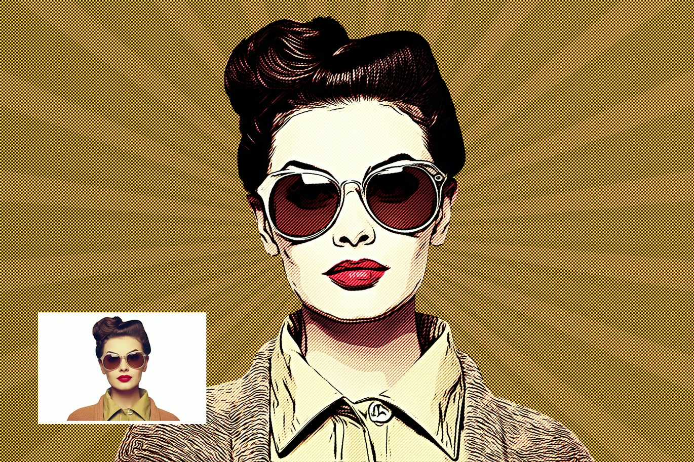 29 Comic Photoshop Templates Collection - Photoboto