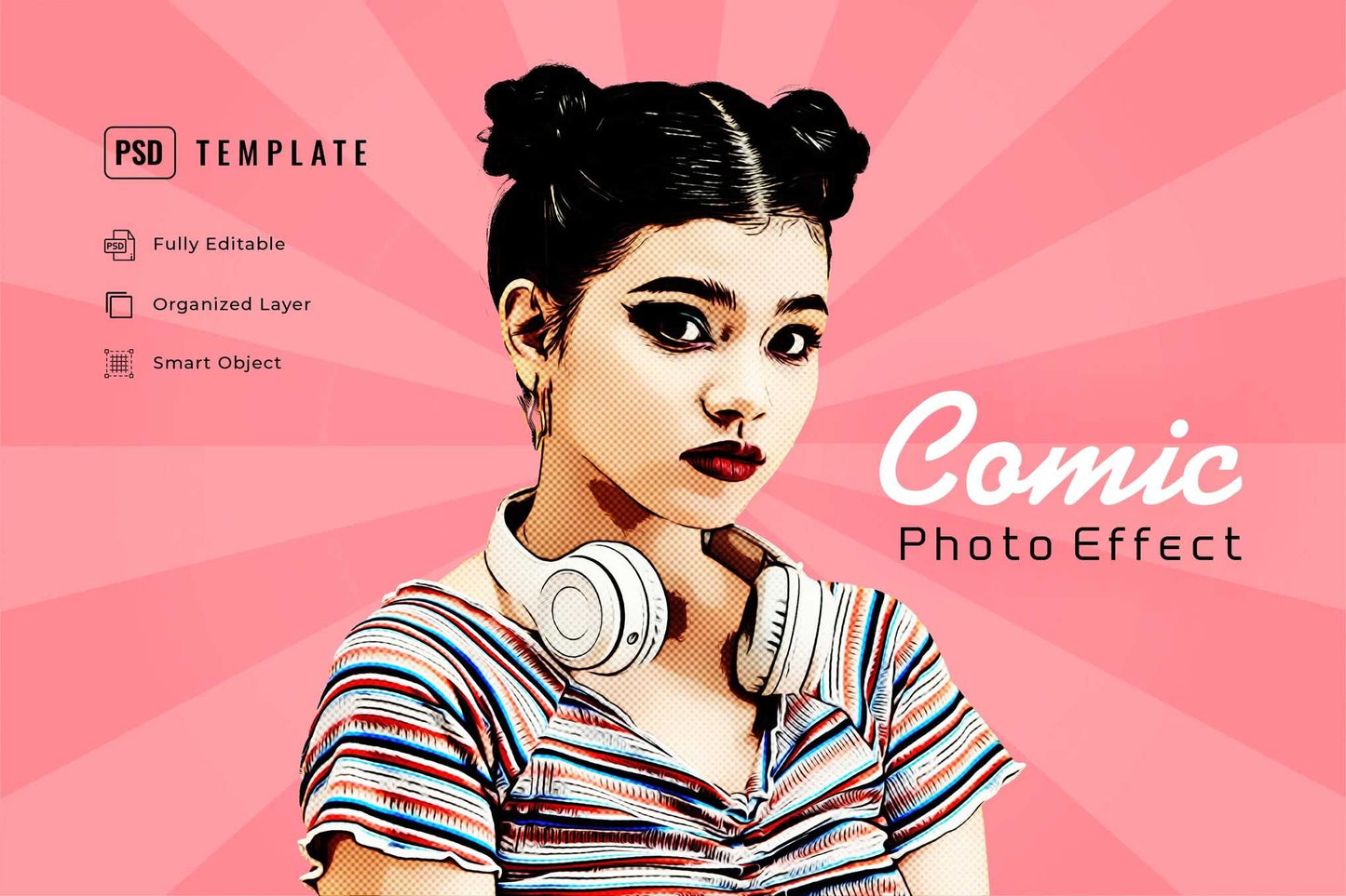 29 Comic Photoshop Templates Collection - Photoboto