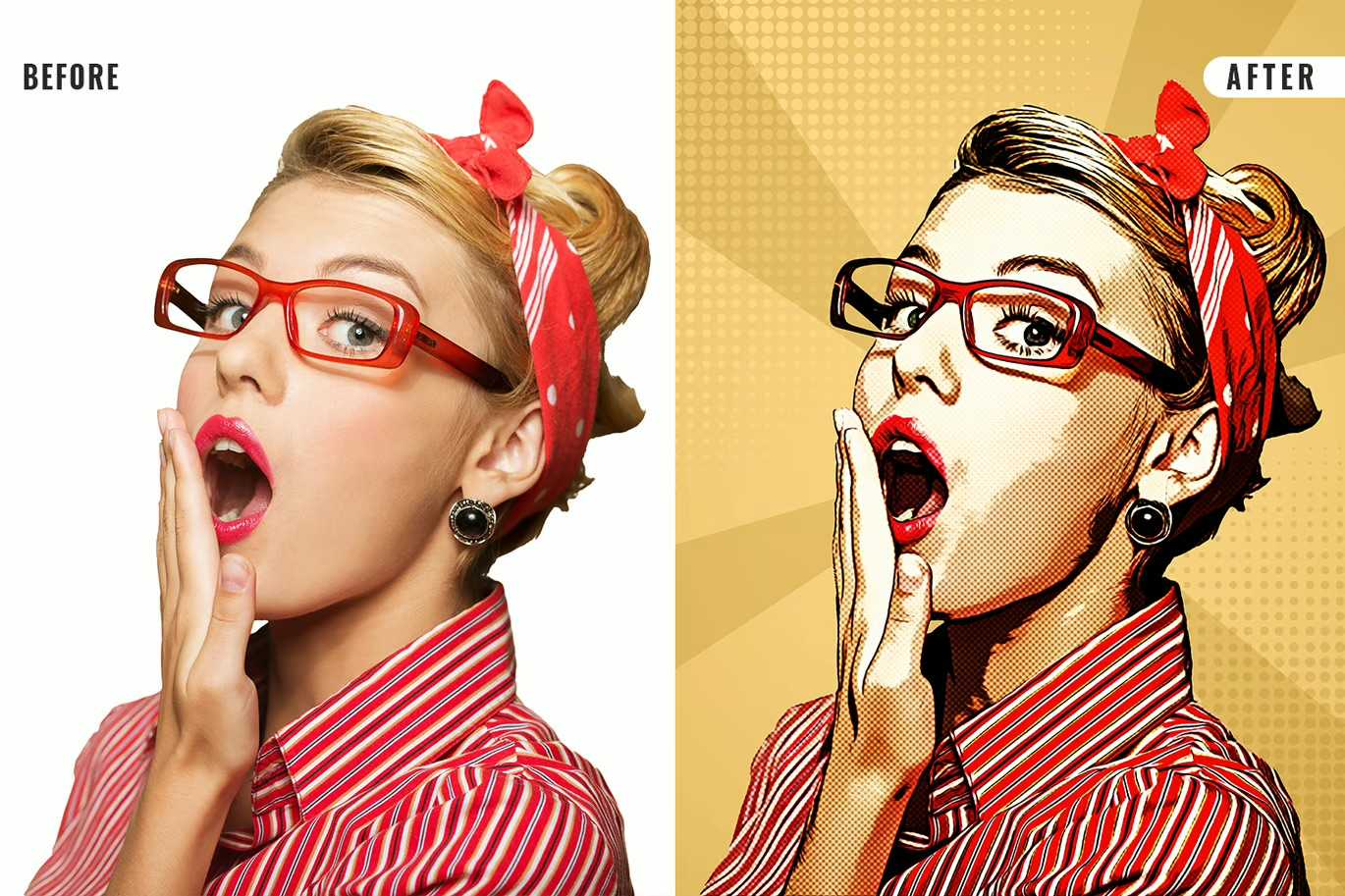 29 Comic Photoshop Templates Collection - Photoboto