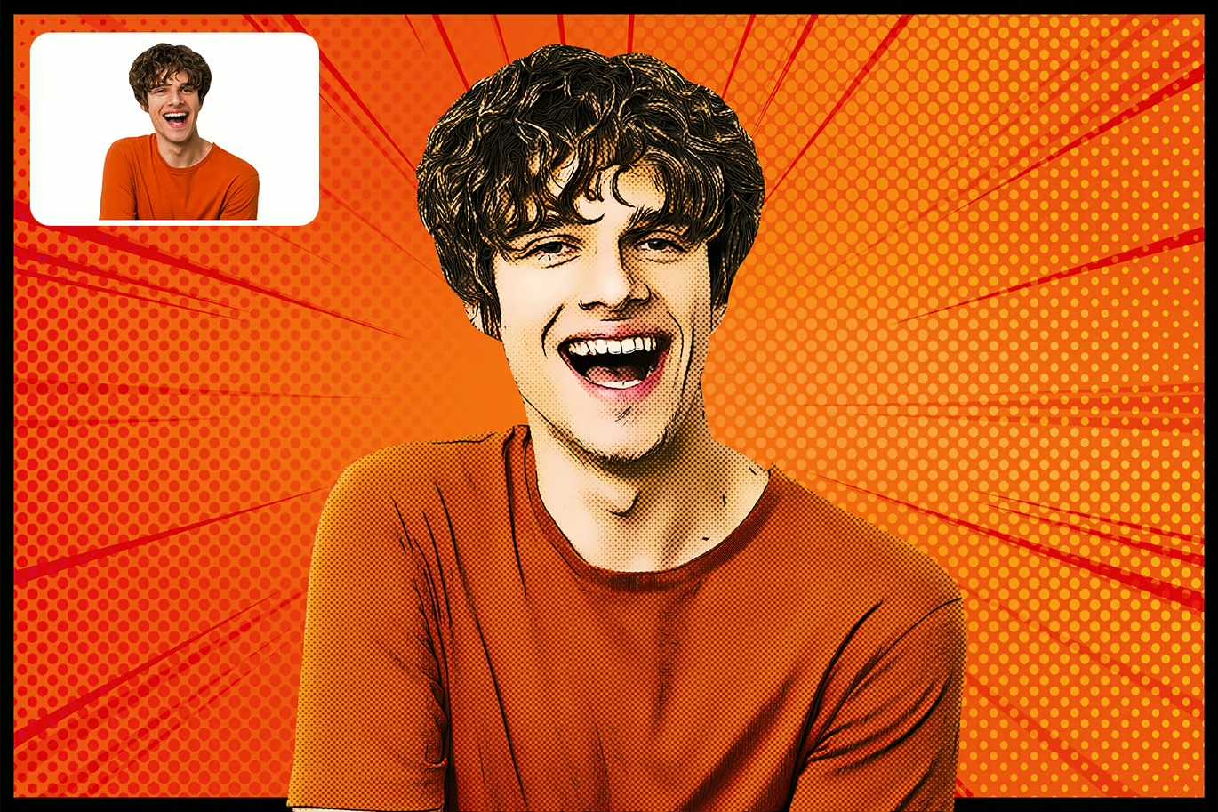 29 Comic Photoshop Templates Collection - Photoboto